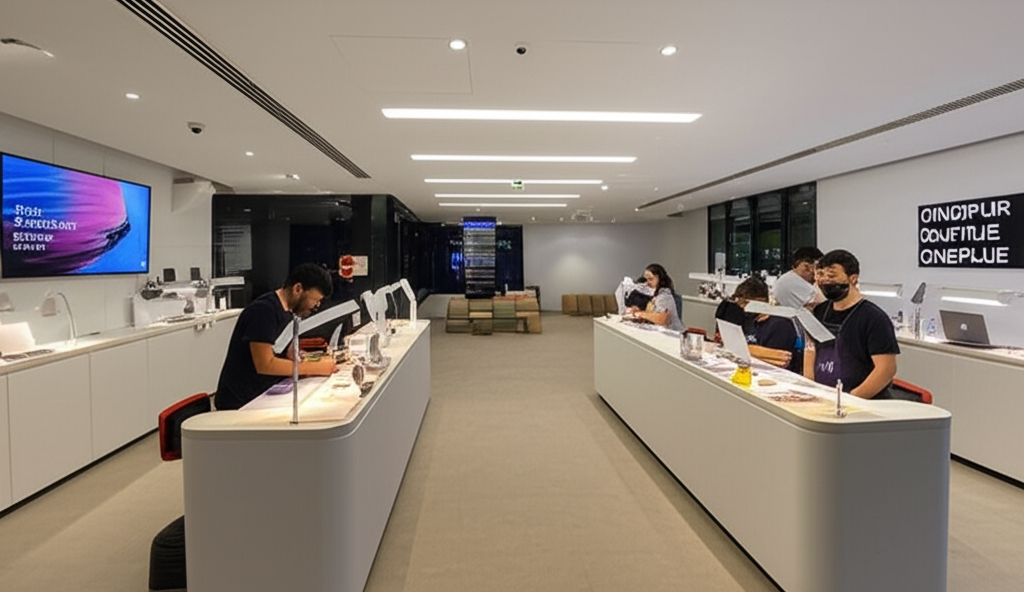 OnePlus Service Centre Interior